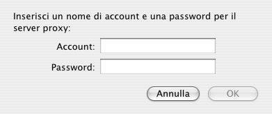 Safari autenticazione